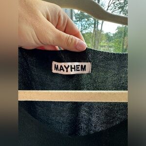 Mayhem black sweater
